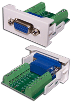  ������� MOSAIC ��������� | ������� ������ F45 � ������� VGA16 D-SUB